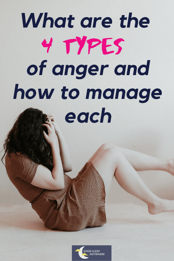what are the 4 types of anger